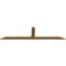 Ekena Millwork Portland Smooth Timber Gable Bracket, Western Red Cedar, 72"W x 18"H x 1 1/2"D x 3 1/2"F, 6/12 Pitch GBW072X18X0204POR00SWR - alternate 5